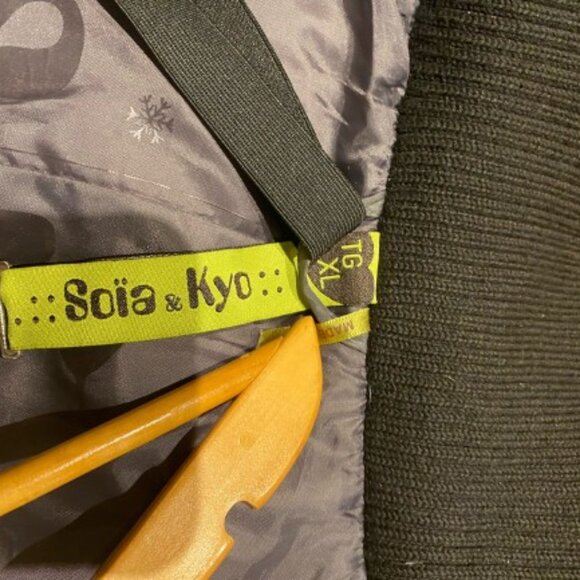 Soia & Kyo vintage y2k long puffer coat - Picture 3 of 8